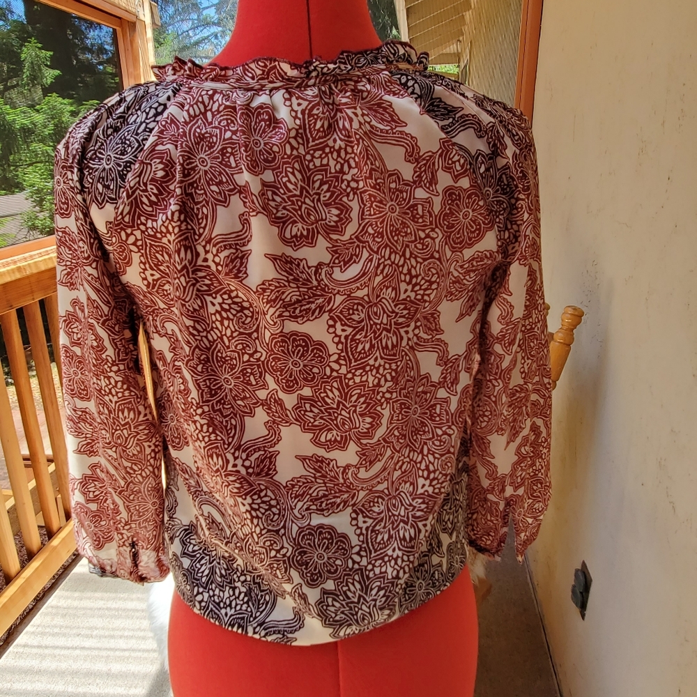 Clements Ribeiro blouse size XS - Picture 10 of 12